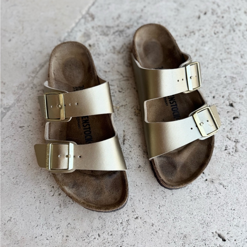 Birkenstock Arizona Gold Sandals